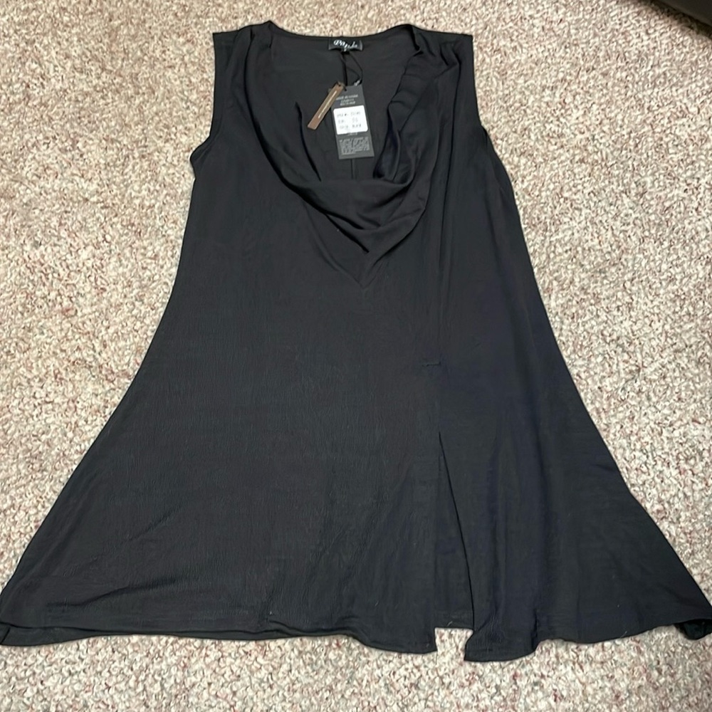 Papa sleeveless tunic top
